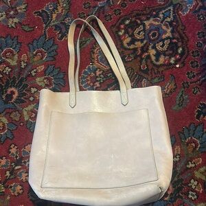Madewell leather tote